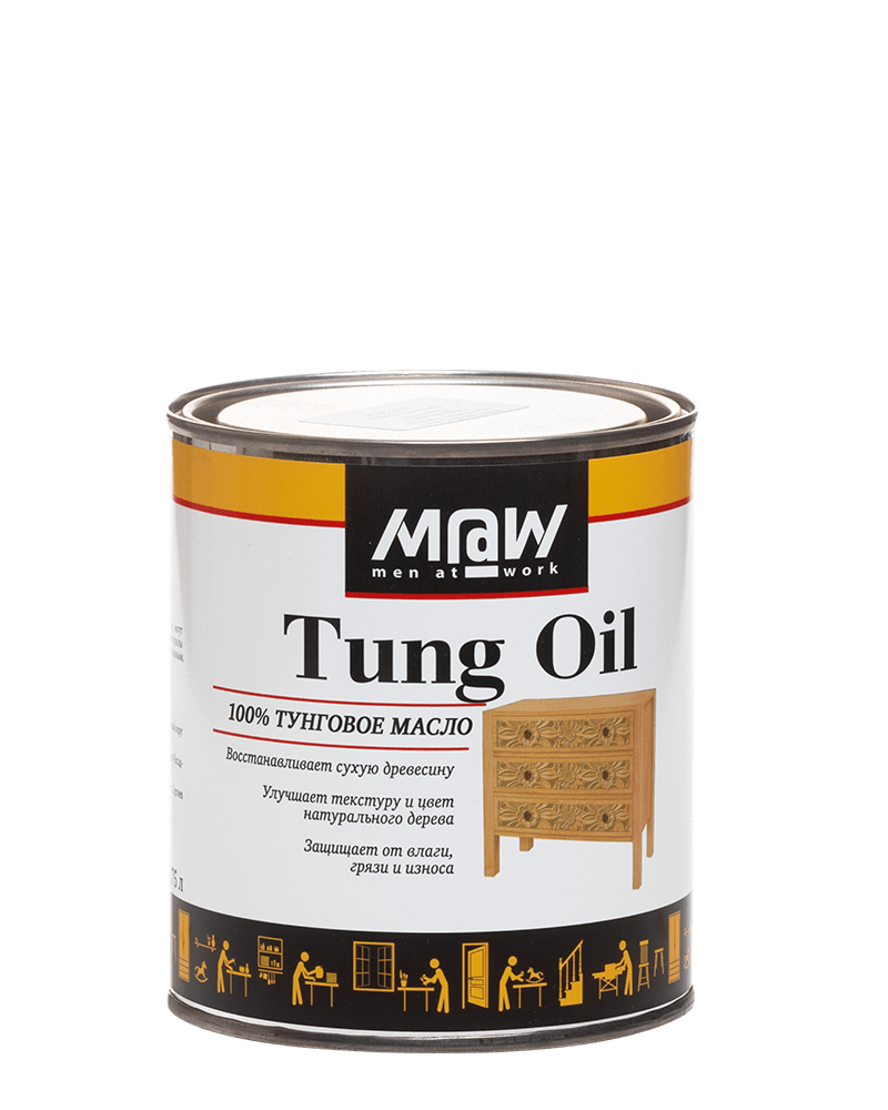 Men at Work Tung Oil 100% ТУНГОВОЕ МАСЛО